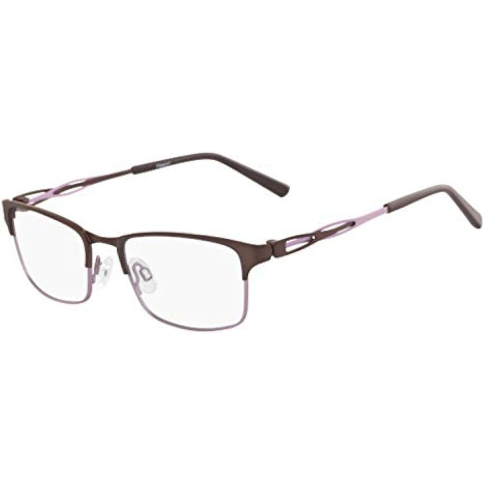 NEW FLEXON MARIENE 210 Brown Eyeglasses 53mm with Flexible Titanium Bridge